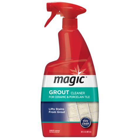 Magic grout cleaner